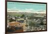 Vintage View of San Diego-null-Framed Art Print