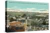 Vintage View of San Diego-null-Stretched Canvas