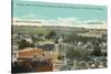 Vintage View of San Diego-null-Stretched Canvas