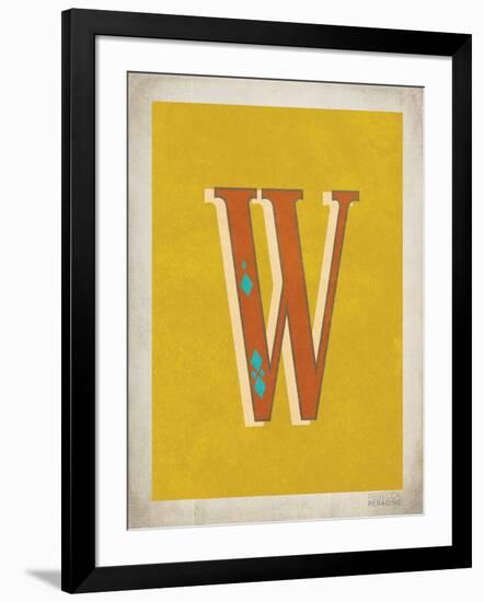 Vintage W-Kindred Sol Collective-Framed Art Print