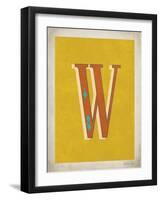 Vintage W-Kindred Sol Collective-Framed Art Print