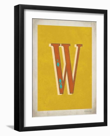 Vintage W-Kindred Sol Collective-Framed Art Print