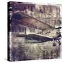 Vintage War Aircraft-Mindy Sommers-Stretched Canvas