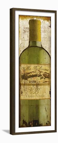 Vintage Wine Bottle-null-Framed Premium Giclee Print