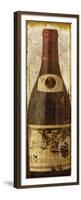 Vintage Wine Bottle-null-Framed Premium Giclee Print