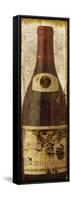 Vintage Wine Bottle-null-Framed Stretched Canvas