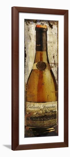 Vintage Wine Bottle-null-Framed Giclee Print