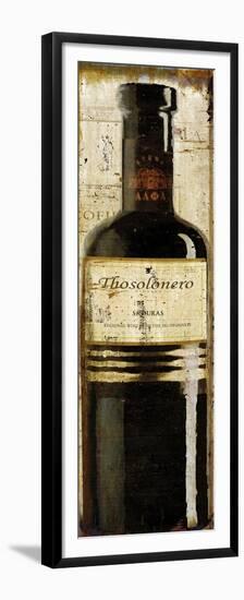 Vintage Wine Bottle-null-Framed Premium Giclee Print