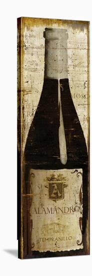 Vintage Wine Bottle-null-Stretched Canvas