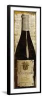 Vintage Wine Bottle-null-Framed Giclee Print