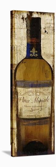 Vintage Wine Bottle-null-Stretched Canvas