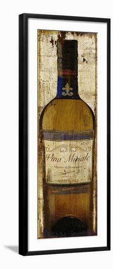 Vintage Wine Bottle-null-Framed Giclee Print