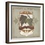 Vintage Wine Labels I-Erica J. Vess-Framed Art Print