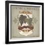 Vintage Wine Labels I-Erica J. Vess-Framed Art Print