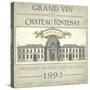 Vintage Wine Labels IX-Erica J. Vess-Stretched Canvas