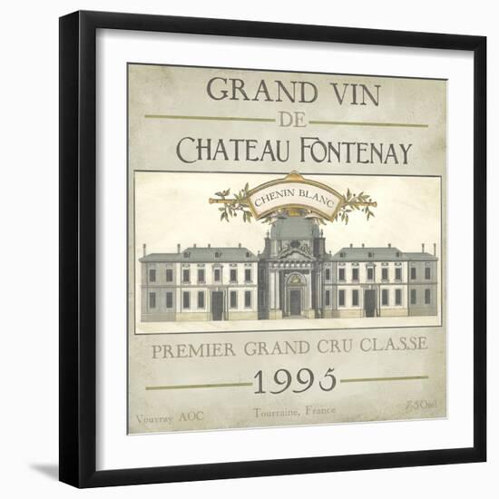 Vintage Wine Labels IX-Erica J. Vess-Framed Art Print