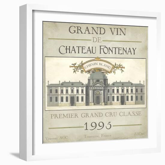 Vintage Wine Labels IX-Erica J. Vess-Framed Art Print