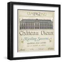 Vintage Wine Labels VII-Erica J. Vess-Framed Art Print