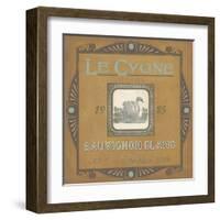 Vintage Wine Labels VIII-Erica J. Vess-Framed Art Print