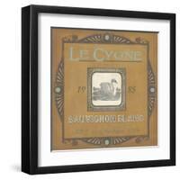 Vintage Wine Labels VIII-Erica J. Vess-Framed Art Print