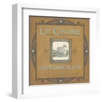 Vintage Wine Labels VIII-Erica J. Vess-Framed Art Print