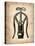 Vintage Wine Opener 1-NaxArt-Stretched Canvas