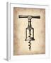 Vintage Wine Opener 2-NaxArt-Framed Art Print