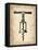 Vintage Wine Opener 2-NaxArt-Framed Stretched Canvas