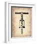 Vintage Wine Opener 2-NaxArt-Framed Art Print