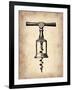 Vintage Wine Opener 2-NaxArt-Framed Art Print