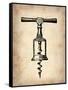 Vintage Wine Opener 2-NaxArt-Framed Stretched Canvas