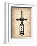 Vintage Wine Opener 3-NaxArt-Framed Art Print