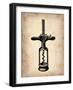 Vintage Wine Opener 3-NaxArt-Framed Premium Giclee Print