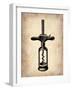 Vintage Wine Opener 3-NaxArt-Framed Art Print