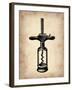 Vintage Wine Opener 3-NaxArt-Framed Art Print