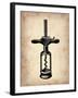 Vintage Wine Opener 3-NaxArt-Framed Art Print