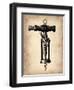 Vintage Wine Opener 4-NaxArt-Framed Art Print