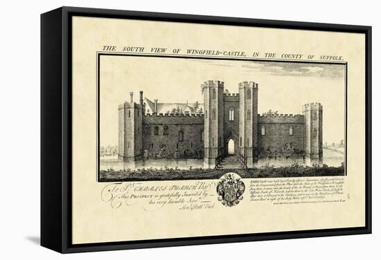 Vintage Wingfield Castle-Nathaniel Buck-Framed Stretched Canvas