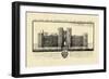 Vintage Wingfield Castle-Nathaniel Buck-Framed Art Print