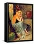 Vintage Witch Halloween-sylvia pimental-Framed Stretched Canvas