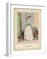 Vintage Woman-null-Framed Art Print