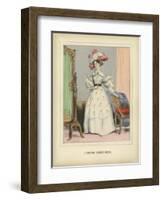 Vintage Woman-null-Framed Art Print