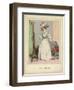 Vintage Woman-null-Framed Art Print