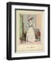 Vintage Woman-null-Framed Art Print