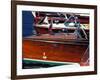 Vintage Wood Boats, Lake Union, Seattle, Washington, USA-William Sutton-Framed Photographic Print