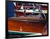 Vintage Wood Boats, Lake Union, Seattle, Washington, USA-William Sutton-Framed Photographic Print