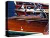 Vintage Wood Boats, Lake Union, Seattle, Washington, USA-William Sutton-Stretched Canvas