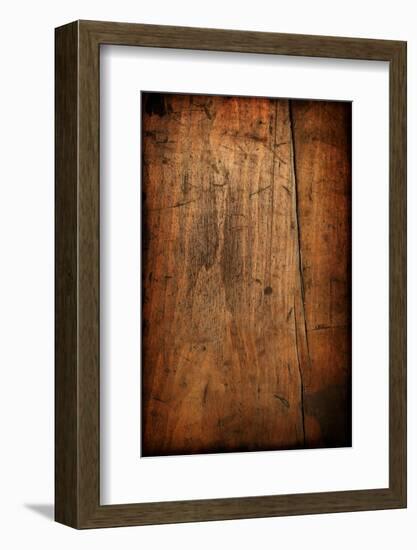 Vintage Wood Texture-Zibedik-Framed Photographic Print