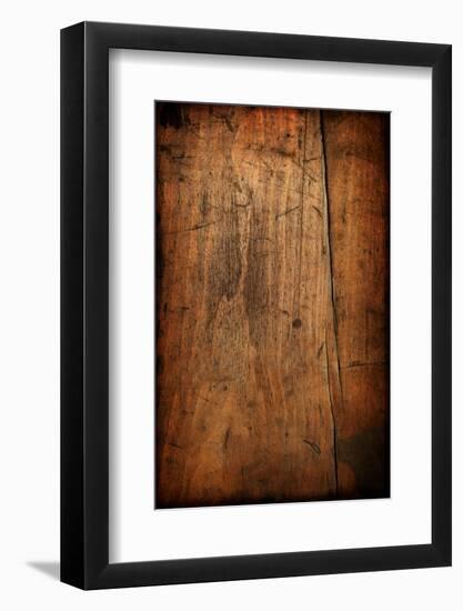 Vintage Wood Texture-Zibedik-Framed Photographic Print