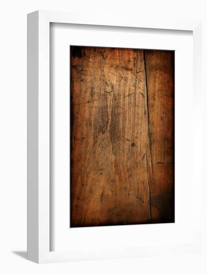 Vintage Wood Texture-Zibedik-Framed Photographic Print